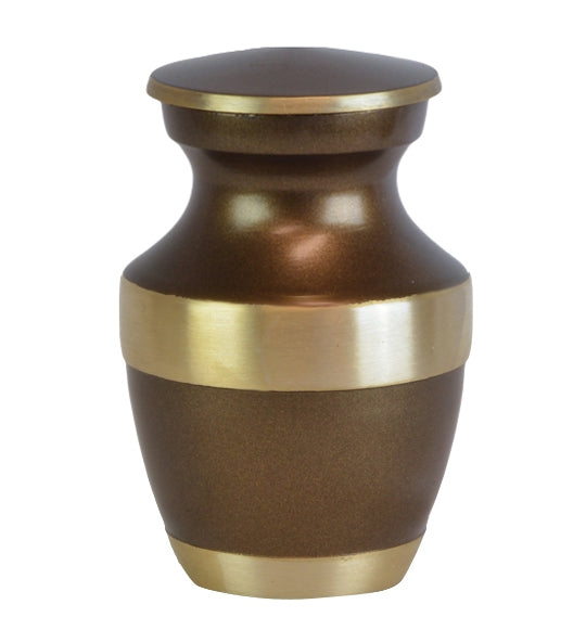 Master Brass Keepsake Urn - Love Charms Option