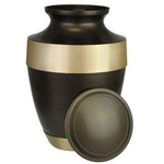 Master Brass Cremation Adult Urn - Tribute Wreath™ - Pro Diamond Engraving