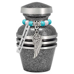 Master Pewter Mini Keepsake Urn - Love Charms® Option