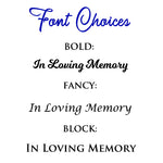 Lilac Pewter Medallion Name Plates - 55 Icon Options