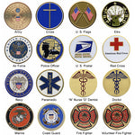 Military Police & Fire Medallions