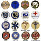 Military Police & Fire Medallions
