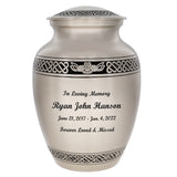 Flying Owl Child Urn Tribute Wreath™ - Pro Diamond Engraving