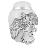 Child Wings of an Angel White Urn - Pro Laser Engraving