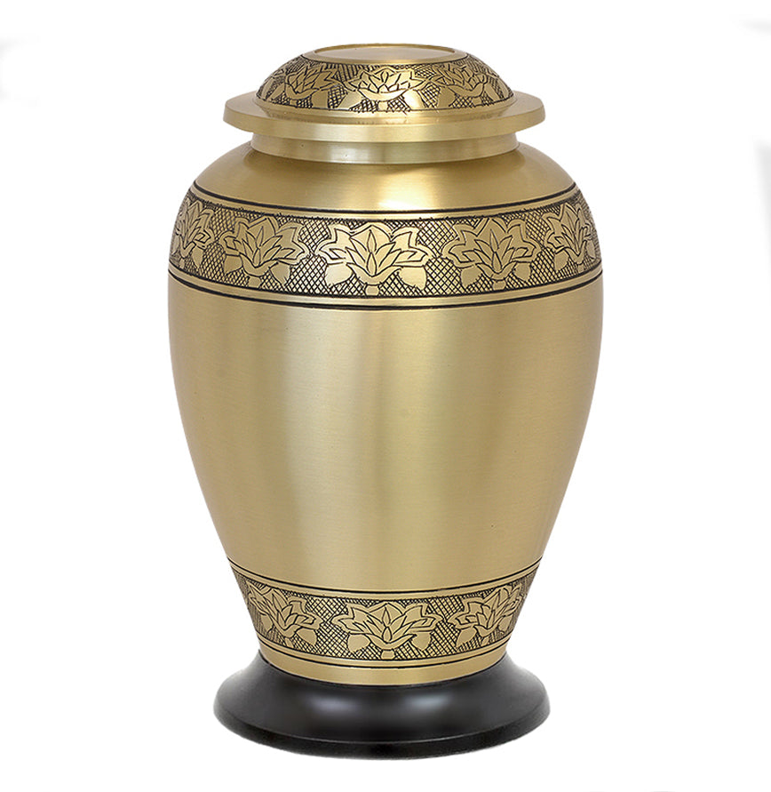 Memorial Golden Companion Shared (Half of Each Adult) Urn