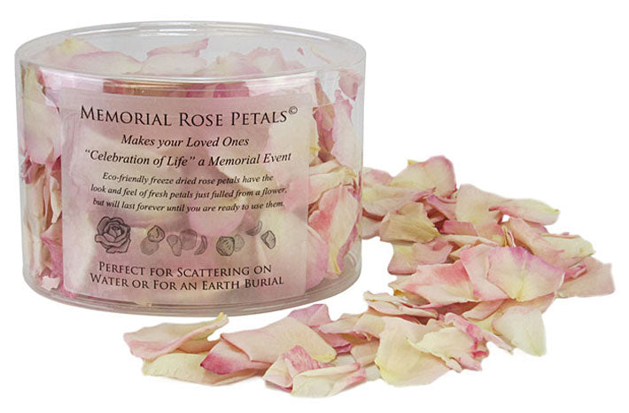 Memorial Rose Petals© Pink Blush For Land or Water
