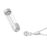 Memorial Tube Ash Pendant Urn