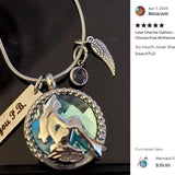 Mermaid Cremation Jewelry Urn - Love Charms® Option