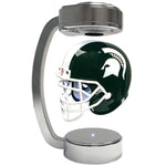 Football Adult or Medium Cremation Urn & Michigan State Spartans Hover Helmet Décor - Free Engraving