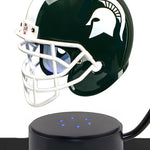 Football Adult or Medium Cremation Urn & Michigan State Spartans Hover Helmet Décor - Free Engraving