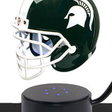 Football Adult or Medium Cremation Urn & Michigan State Spartans Hover Helmet Décor - Free Engraving