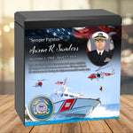 US Coast Guard Remembrance Cremation Adult Photo Urn