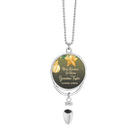 Mini Urn & Photo Medallion Christmas Ornament