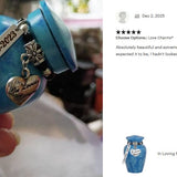 In Loving Memory Clouds Mini Urn - Love Charms® Option