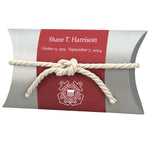 US Coast Guard Military - Water Burial At Sea Peaceful Pillow® Urn