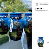 Eagle In Flight Mini Urn - Love Charms® Option
