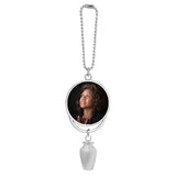 Mini Urn & Photo Medallion Christmas Ornament
