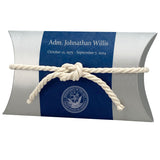 US Navy Military - Water Burial At Sea Peaceful Pillow® Urn