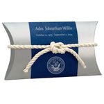 US Navy Military - Water Burial At Sea Peaceful Pillow® Urn