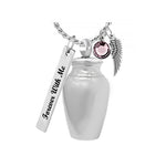Mini Urn Cremation Jewelry Urn - Love Charms™ Option