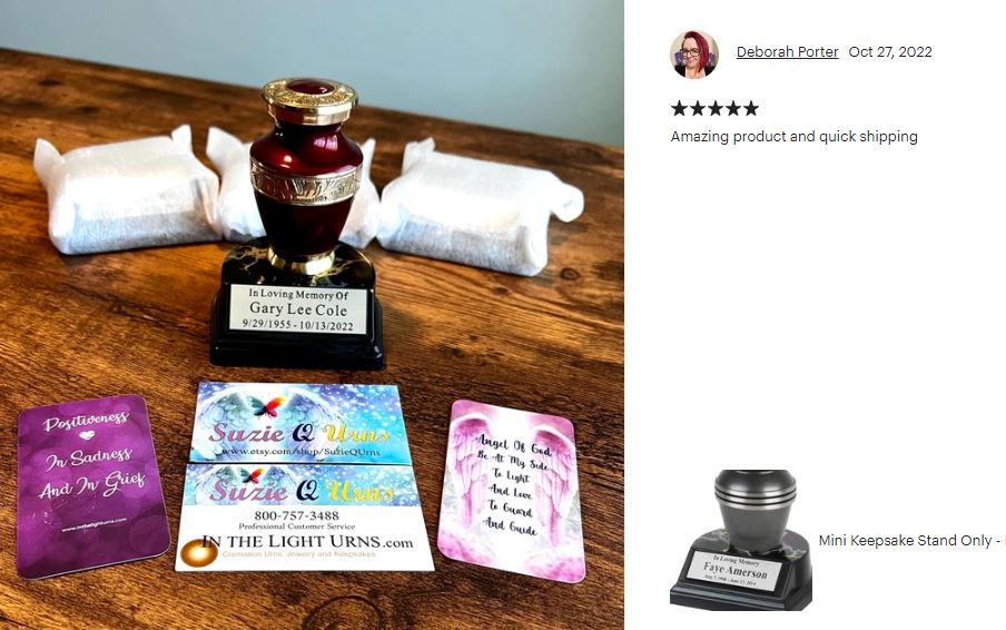 Mini Keepsake Stand Only - Keepsakes Sold Separately