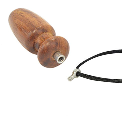 Mini Urn Walnut Cremation Necklace Urn