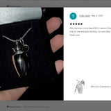 Mini Urn Cremation Jewelry Urn - Love Charms™ Option