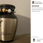 Sea Turtle Pewter Keepsake Urn - Love Charms® Option