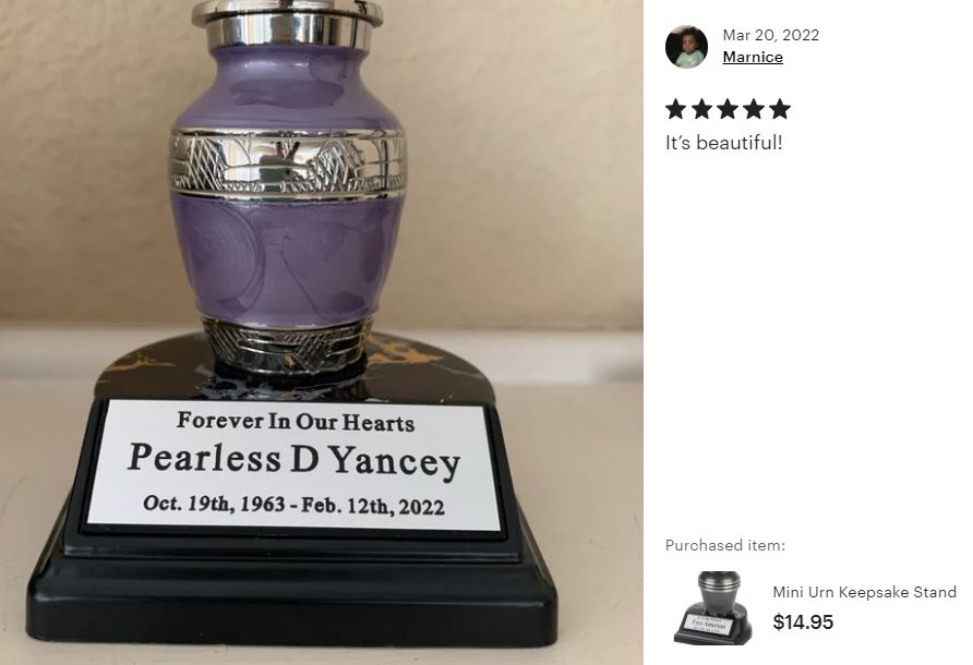 Mini Keepsake Stand Only - Keepsakes Sold Separately
