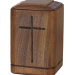Christian Path Cross Keepsake Urn