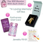 Crucifix Gold Ash Pendant Urn - Love Charms™ Option 