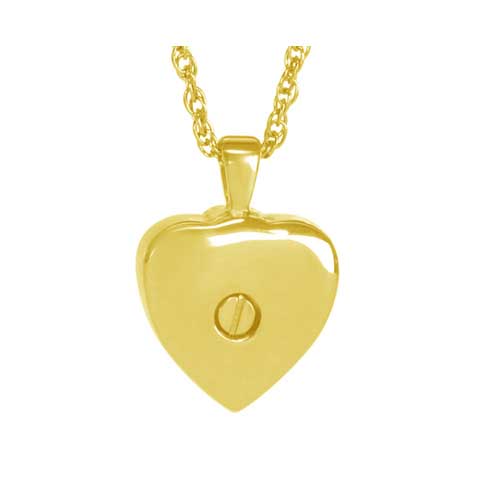 Miss You Gold Necklace Ash Urn