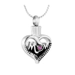 Mom Cremation Jewelry Urn - Love Charms™ Option
