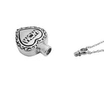 Mom Pillow Heart Ash Pendant Urn - Love Charms Option