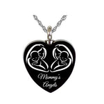 Mommy's Angel Twin Pendant Urn