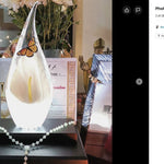 Monarch Butterfly & Calla Lily Cremation Art Urn - Unique Butterfly Memorial