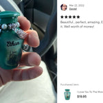 I Love You To The Moon And Back Mini Urn - Love Charms® Option
