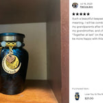 Love You to the Moon & Back Mini Urn - Love Charms™ Option