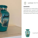 I Love You To The Moon And Back Mini Urn - Love Charms® Option