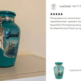 I Love You To The Moon And Back Mini Urn - Love Charms® Option