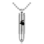 Moose Head Bullet Pendant Urn - Love Charms™ Option