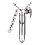 Moose Skull Bullet Pendant Urn - Love Charms™ Option 