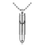 Moose Skull Bullet Pendant Urn - Love Charms™ Option 