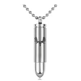 Moose Skull Bullet Pendant Urn - Love Charms™ Option 
