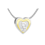Mother And Child Slider Ash Jewelry Urn - Love Charms™ Option