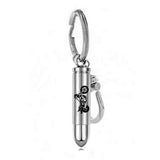 Motorcycle Bullet Key Chain Urn