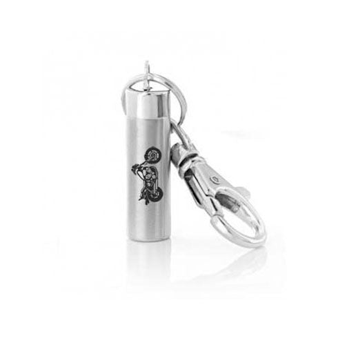 Custom Motorcycle Key Chain Urn