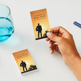 Motorcycle Rider Silhouette Ride Free Memorial Cards - Funeral  Cards - Celebration of Life Cards