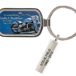 Motorcycle Blues Keychain Urn