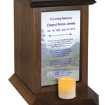 Mountain Home Poem Urn 